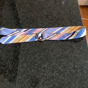 Vintage J Crew silk belt